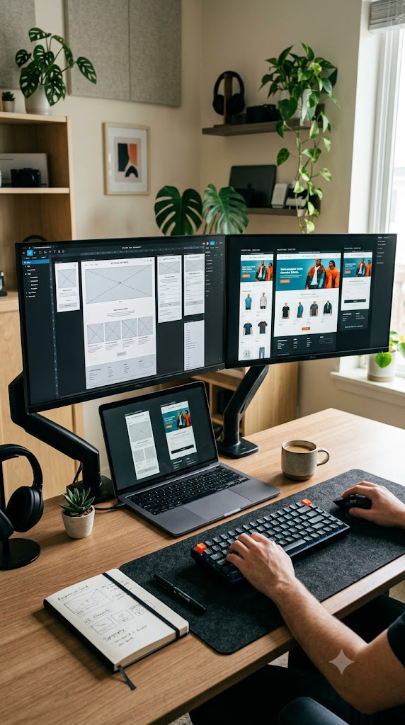 Website Design illustration
